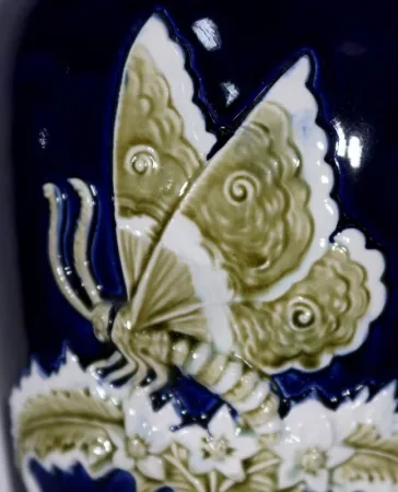 Important Vase en Faïence, Faïencerie de Fives Lille - Début XXe