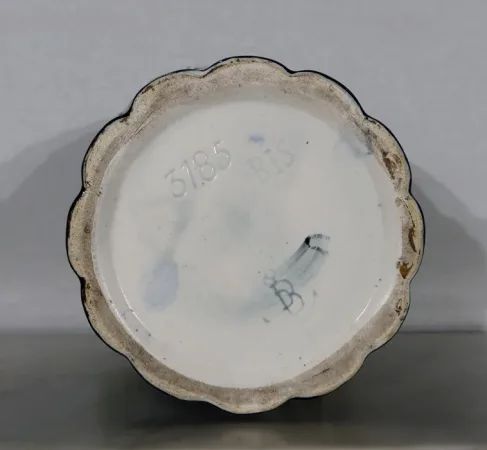 Important Vase en Faïence, Faïencerie de Fives Lille - Début XXe
