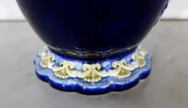 Important Vase en Faïence, Faïencerie de Fives Lille - Début XXe