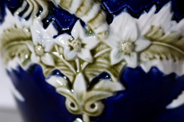 Important Vase en Faïence, Faïencerie de Fives Lille - Début XXe