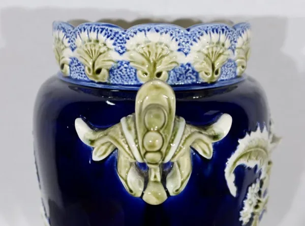Important Vase en Faïence, Faïencerie de Fives Lille - Début XXe