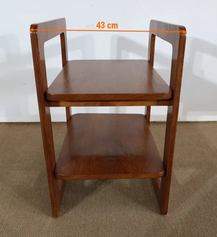 TEAK BIJZETTAFEL