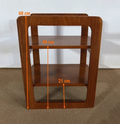 TEAK BIJZETTAFEL