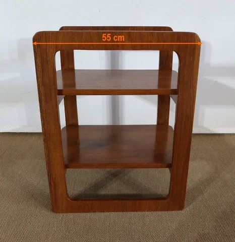 TEAK BIJZETTAFEL