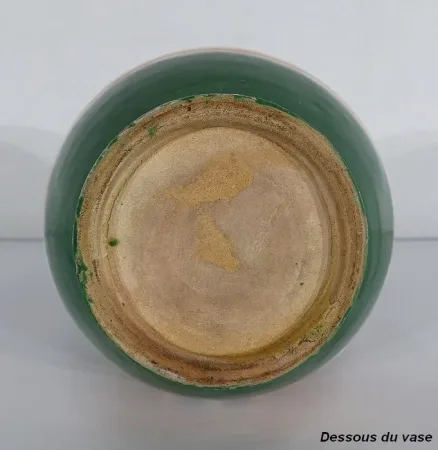 Vase Polychrome en Faïence émaillée, Nabeul – 1920