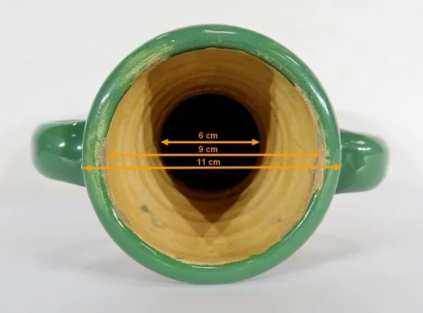 Vase Polychrome en Faïence émaillée, Nabeul – 1920