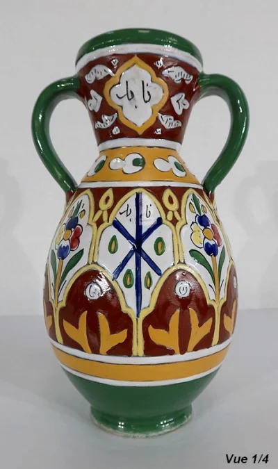 NABEUL FAYENCE VASE