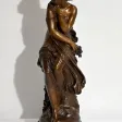 Important Bronze « Nu pudique », M. Moreau – Milieu XIXe