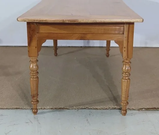 Table de Ferme en Merisier massif – 2ème moitié du XIXe