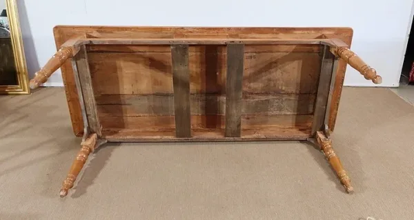 Table de Ferme en Merisier massif – 2ème moitié du XIXe