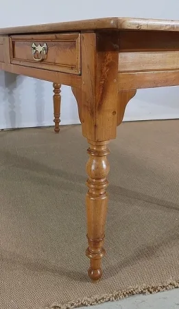 Table de Ferme en Merisier massif – 2ème moitié du XIXe