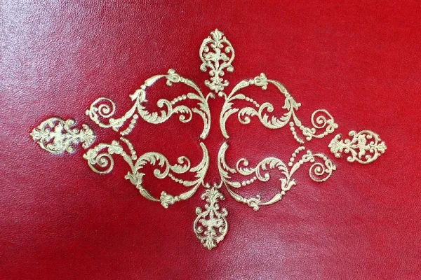 Rare Cabinet en Bois Noirci et Laiton, époque Napoléon III - XIXe