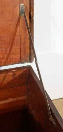 Malle de Voyage en Acajou – 2ème moitié du XIXe