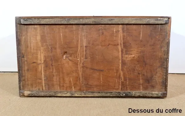 Malle de Voyage en Acajou – 2ème moitié du XIXe