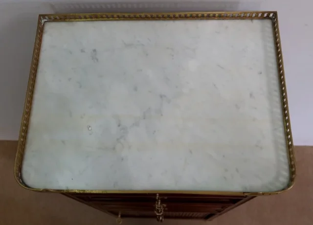 LOUIS XVI STYLE CHIFFONNIERE TABLE