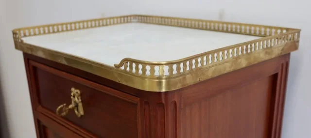 LOUIS XVI STYLE CHIFFONNIERE TABLE
