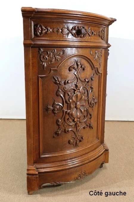 Buffet de Propriété en Chêne, style Louis-Philippe - Fin XIXe