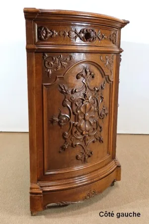 Buffet de Propriété en Chêne, style Louis-Philippe - Fin XIXe