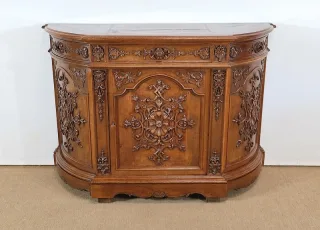 Buffet de Propriété en Chêne, style Louis-Philippe - Fin XIXe