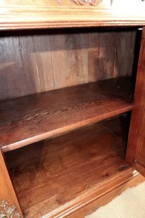 Buffet de Propriété en Chêne, style Louis-Philippe - Fin XIXe