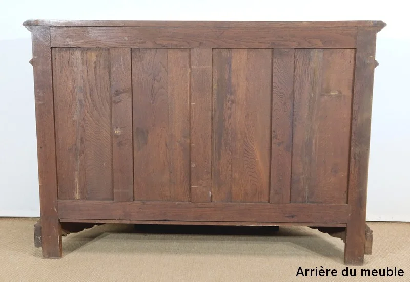 Buffet de Propriété en Chêne, style Louis-Philippe - Fin XIXe