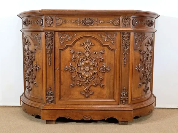 Buffet de Propriété en Chêne, style Louis-Philippe - Fin XIXe
