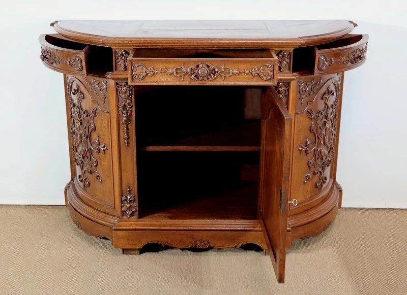 Buffet de Propriété en Chêne, style Louis-Philippe - Fin XIXe