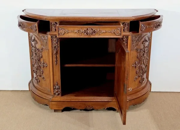 Buffet de Propriété en Chêne, style Louis-Philippe - Fin XIXe