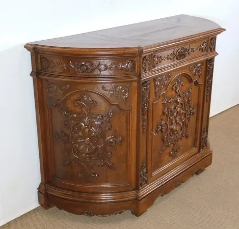 Buffet de Propriété en Chêne, style Louis-Philippe - Fin XIXe