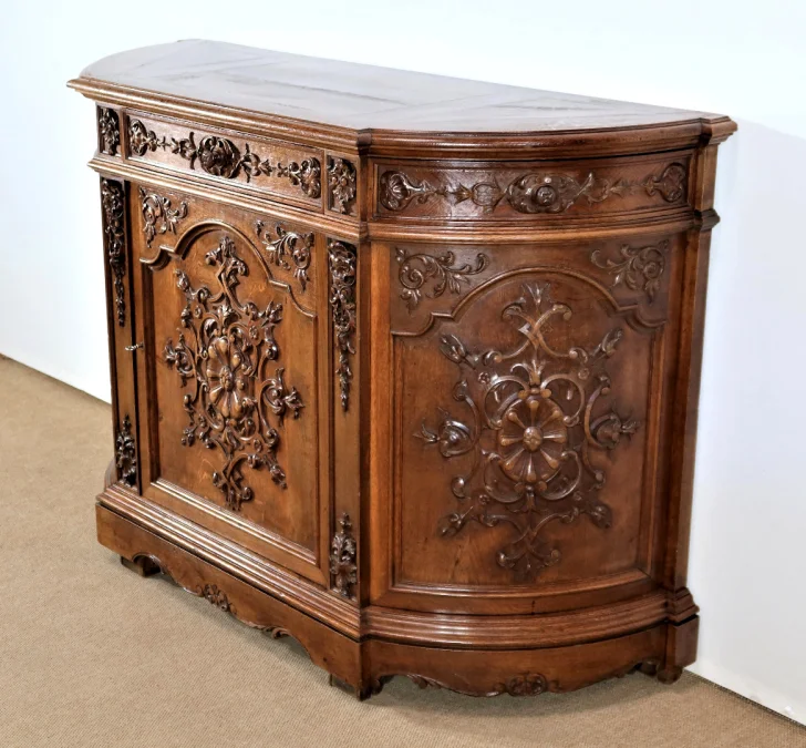 Buffet de Propriété en Chêne, style Louis-Philippe - Fin XIXe