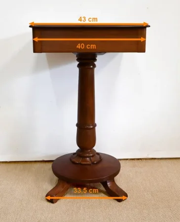 Table Guéridon en Acajou, Angleterre - Milieu XIXe