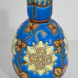 Petit Vase à décors de Fleurs en Émaux de Longwy – Début XXe