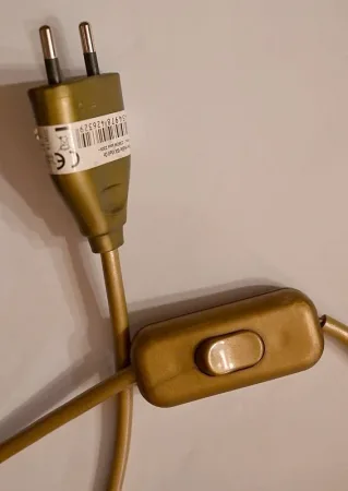 Lampe Bouillotte en Métal Blanc, style Empire – Début XXe