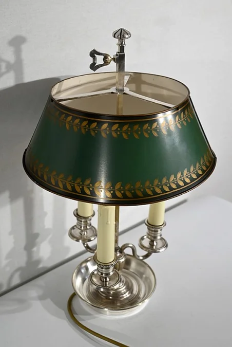 BOUILLOTTE-LAMPE IM FRANZÖSISCHEN EMPIRE-STIL