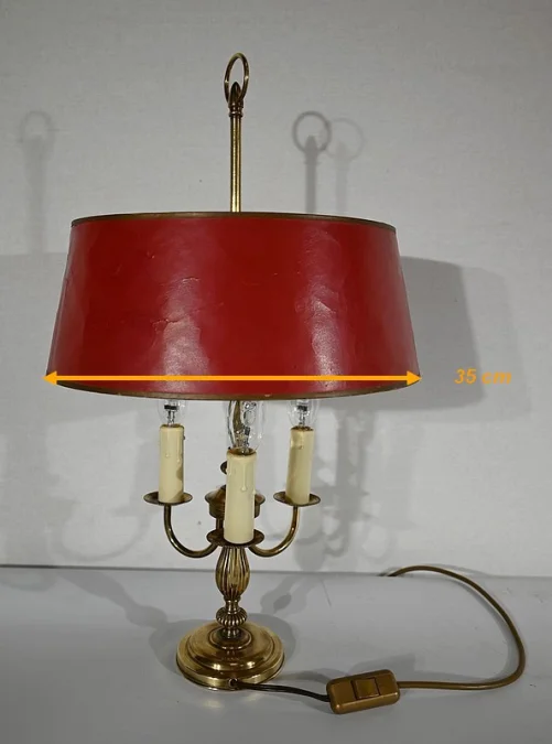 BOUILLOTTE-LAMPE IM LOUIS XVI-STIL