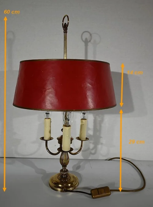 BOUILLOTTE-LAMPE IM LOUIS XVI-STIL