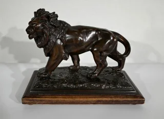 SPELTER LION según E. DEELABRIERRE