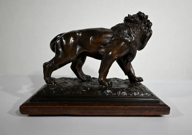 SPELTER LION по E. DEELABRIERRE