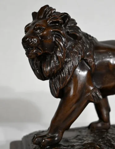 SPELTER LION по E. DEELABRIERRE
