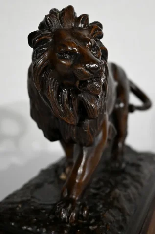 SPELTER LION по E. DEELABRIERRE