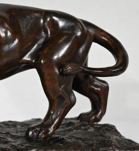 SPELTER LION по E. DEELABRIERRE
