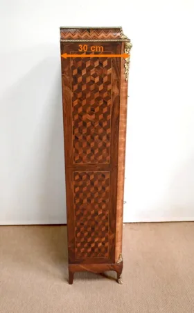 Secrétaire Semainier en Bois Précieux, style Louis XV, époque Napoléon III – Milieu XIXe