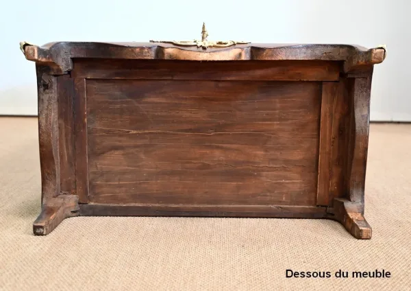 Secrétaire Semainier en Bois Précieux, style Louis XV, époque Napoléon III – Milieu XIXe