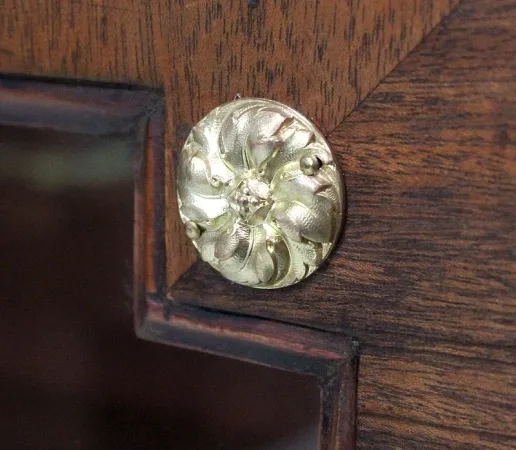 Bibliothèque en Merisier et Acajou, style Louis XVI - Début XXe