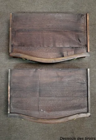 Commode Sauteuse en Acajou, style Transition Louis XIV / Louis XV – Début XXe
