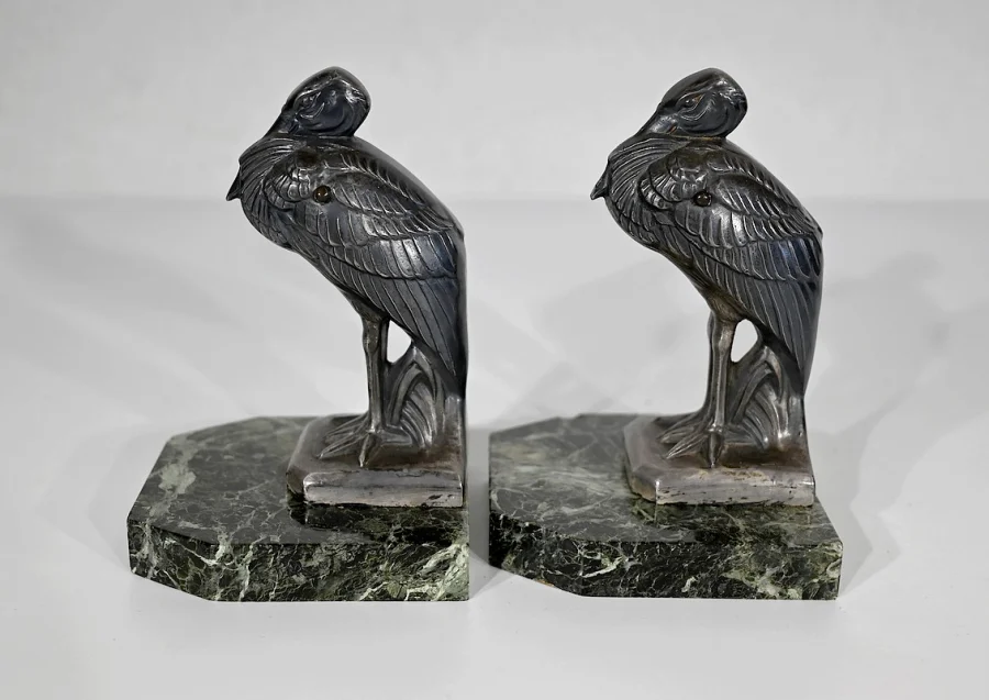 BUCHSTÜTZEN signiert M. FRECOURT