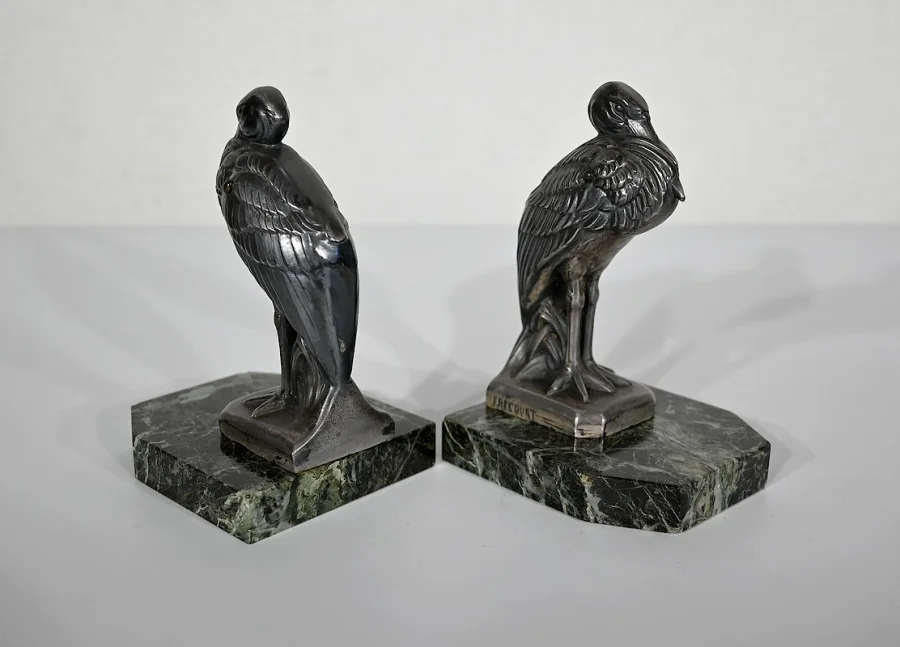 BUCHSTÜTZEN signiert M. FRECOURT