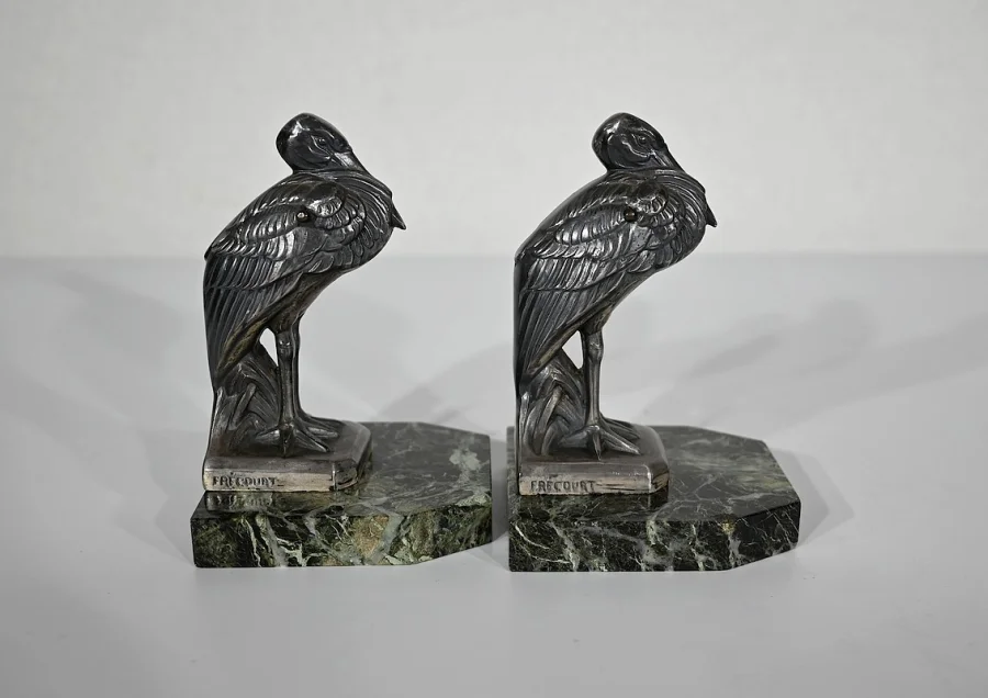BUCHSTÜTZEN signiert M. FRECOURT