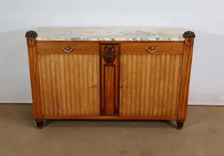 Buffet en Acajou blond de Ceylan, Art Déco – Début XXe