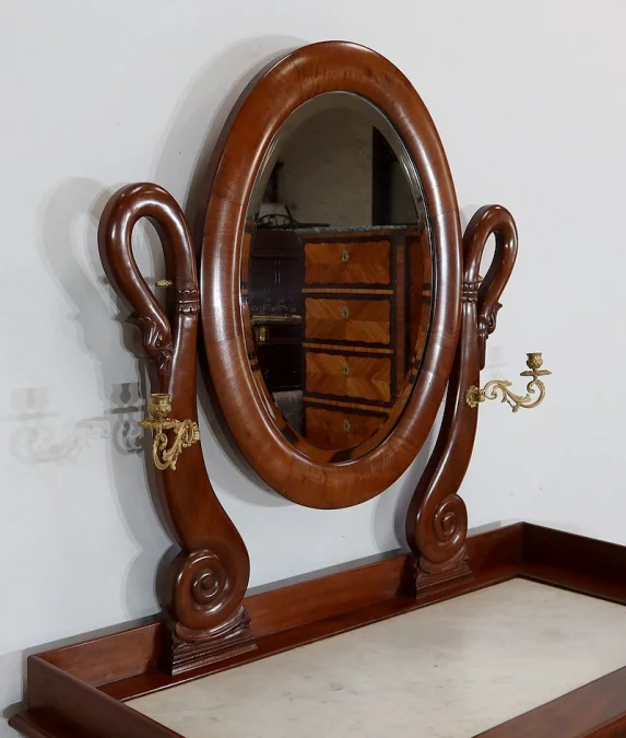 FRENCH RESTAURATION PERIOD DRESSING TABLE